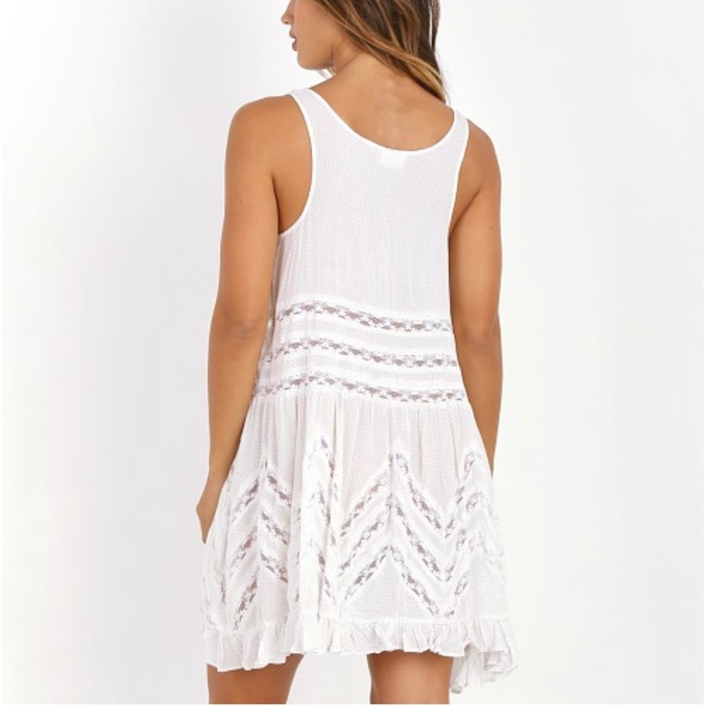 NWOT Free People Voile Trapeze Slip Dress Size XS - Picture 2 of 7